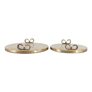 DARRENCLIFF SET OF 2 CREAM TRAY 3 (IN) 4