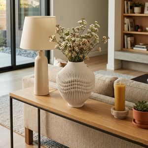 MURRAYHOLM IVORY VASE 14 (IN) 2