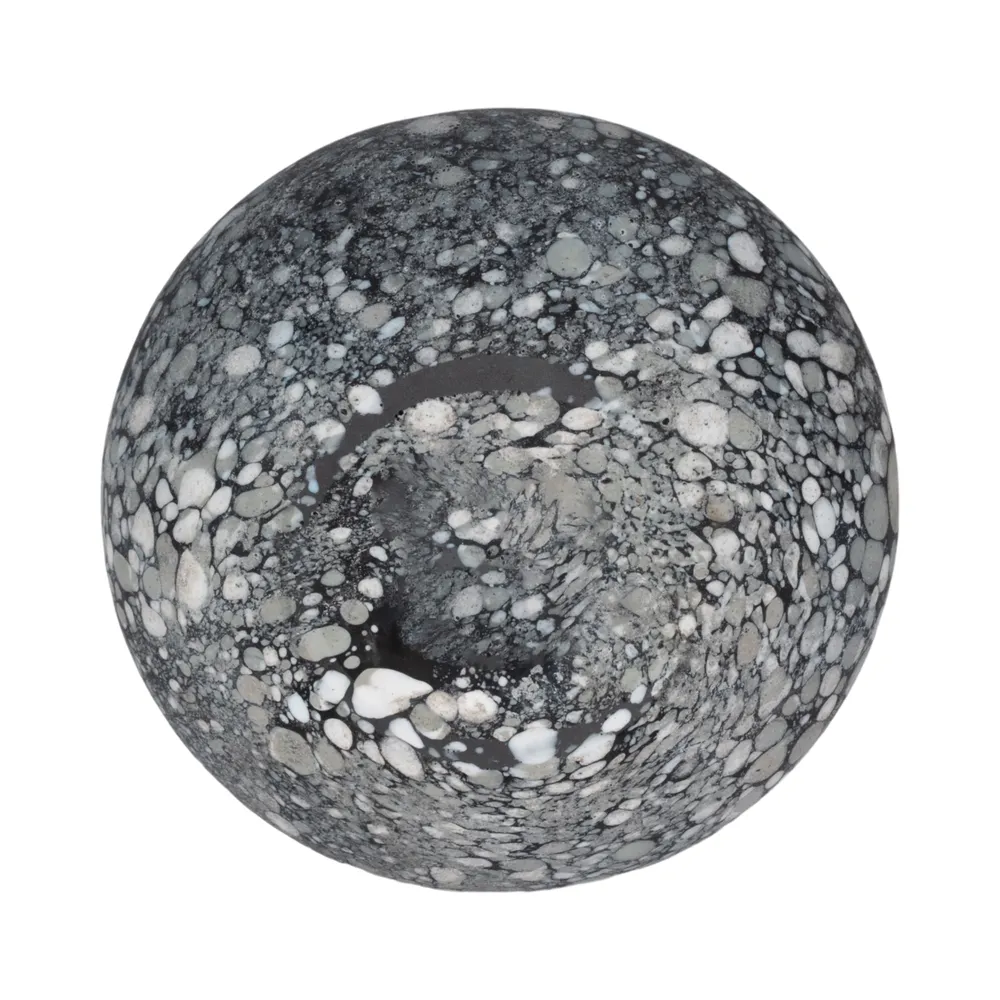 DOUGALROSE GRAY GLASS VASE 15 (IN)
