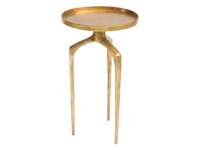 Como Accent Table Set Antique Gold 3