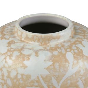 Yvonne Jar - Set of 2 Cream Glazed 7