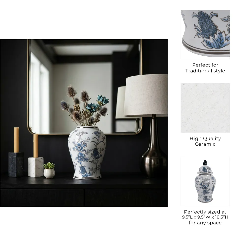 WINTONROSE BLUE CHINOISERIE 19 (IN)