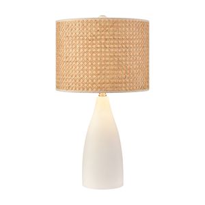 Rockport 23'' High 1-Light Table Lamp - Matte White 1