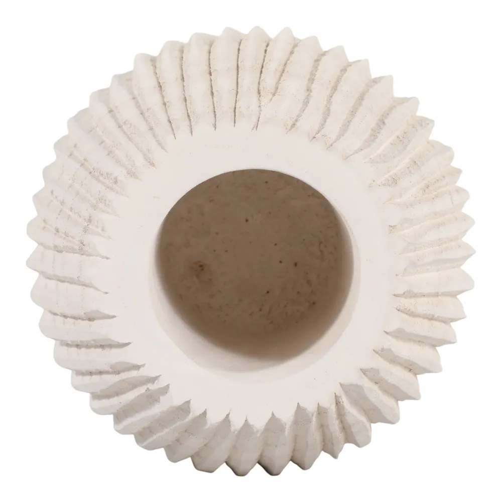 WESTONGATE WHITE VASE 9 (IN)