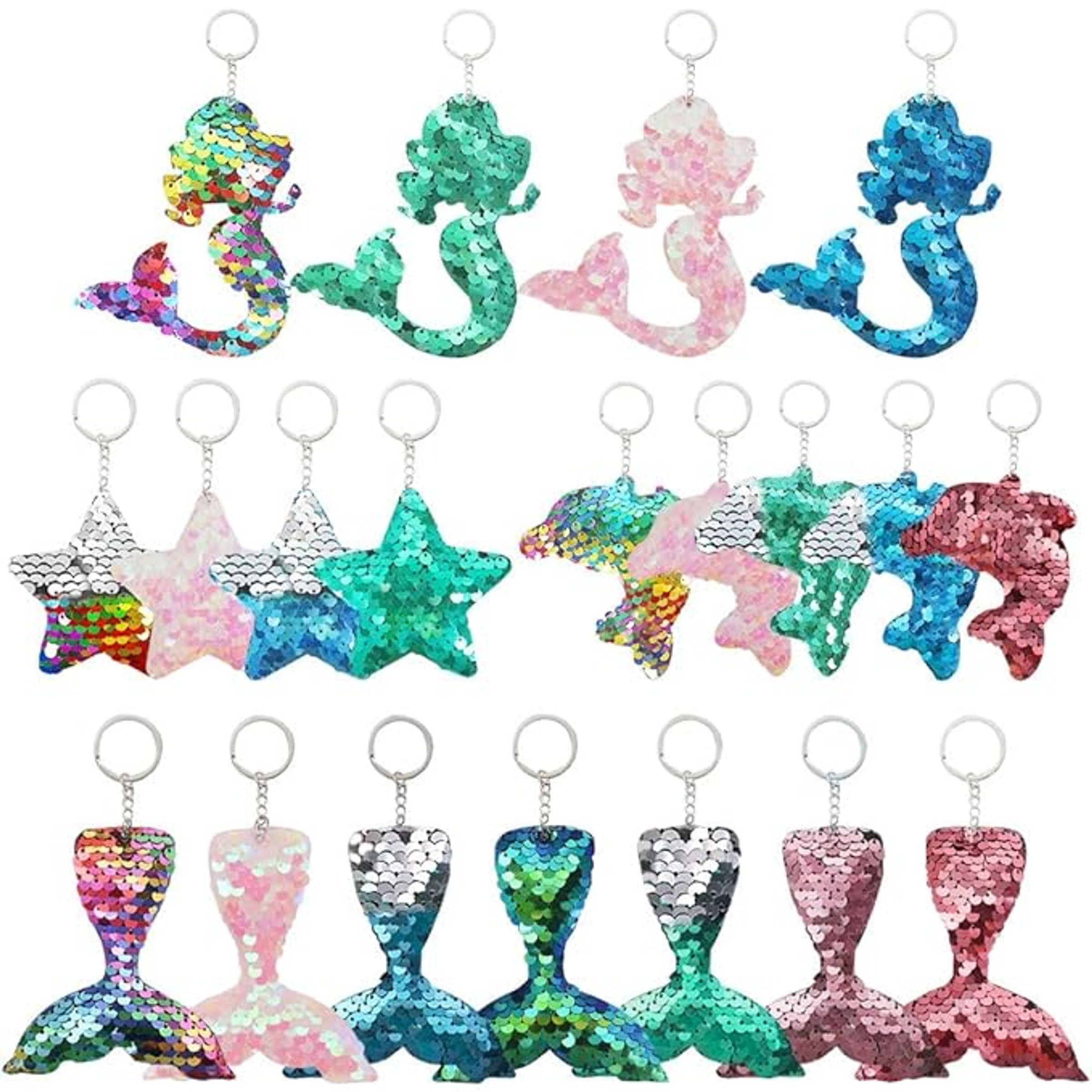 GLITTER KEYCHAIN - FLIP FLOP