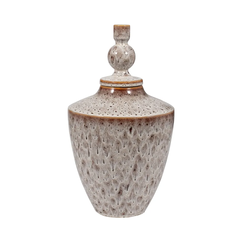 LINTONLAKE WHITE VASE 18 (IN)