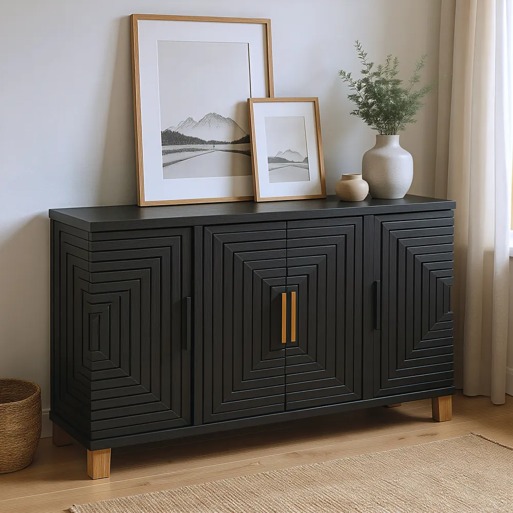 Trazo Cabinet Black