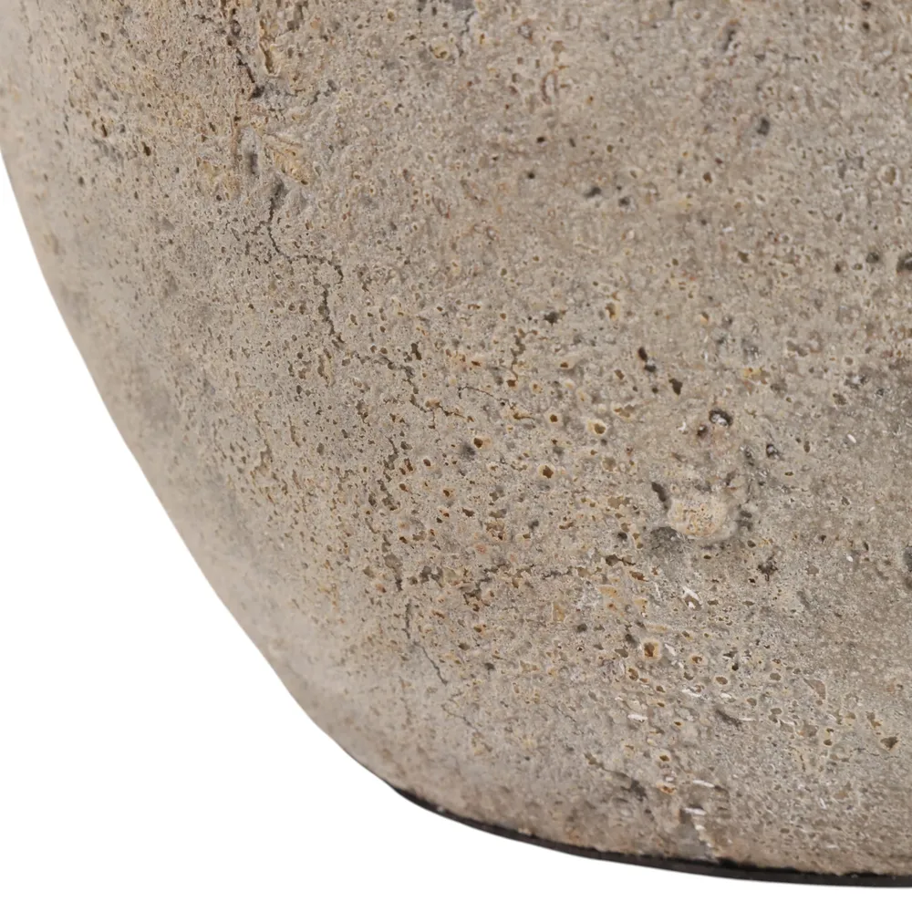 TRUEHAVEN TAN VASE 9 (IN)