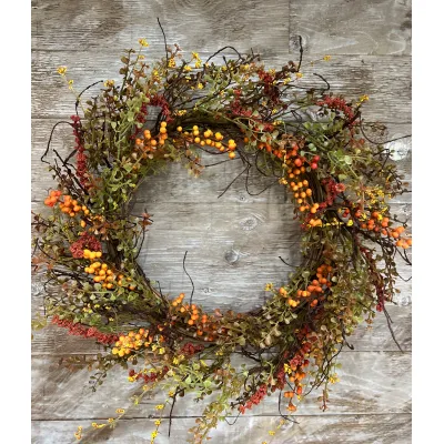 Sienna Peppergrass Wreath