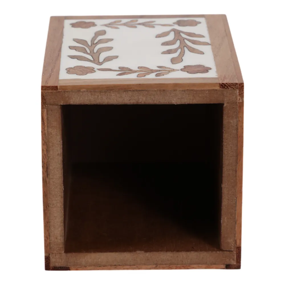 DRAKEHAM BROWN PENCIL CUP 4 (IN)