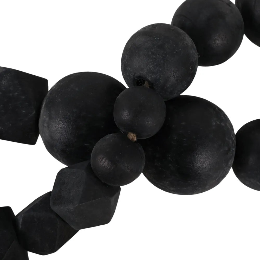 DUNEFORD BLACK BEAD 2 (IN)