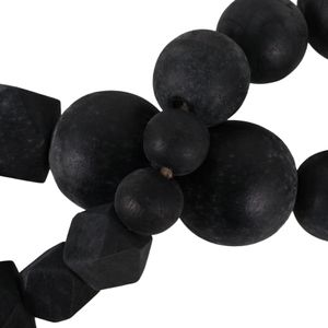 DUNEFORD BLACK BEAD 2 (IN) 8