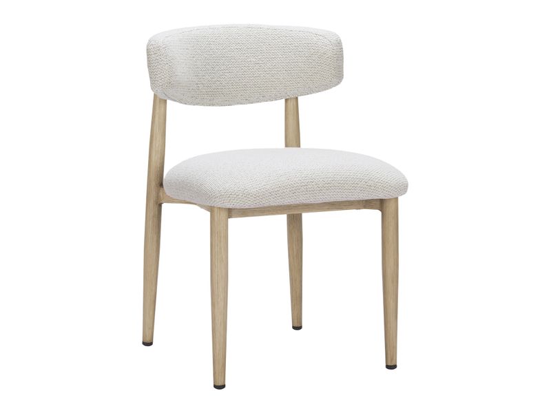 Bege Dining Chair White 7