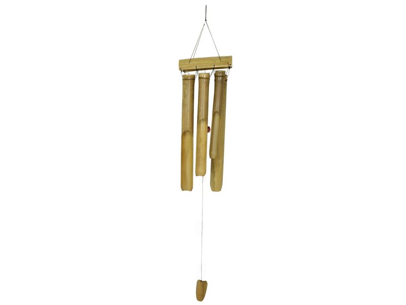 11.8" Natural Bamboo Wind Chime 2