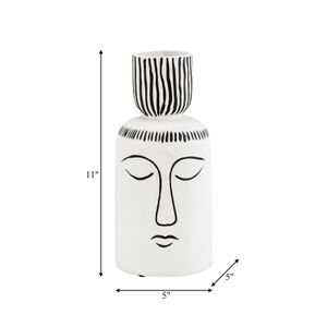 LOCHTON BLACK VASE 11 (IN) 10