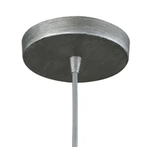 Pleasant Fields 14'' Wide 1-Light Pendant - Weathered Gray 3