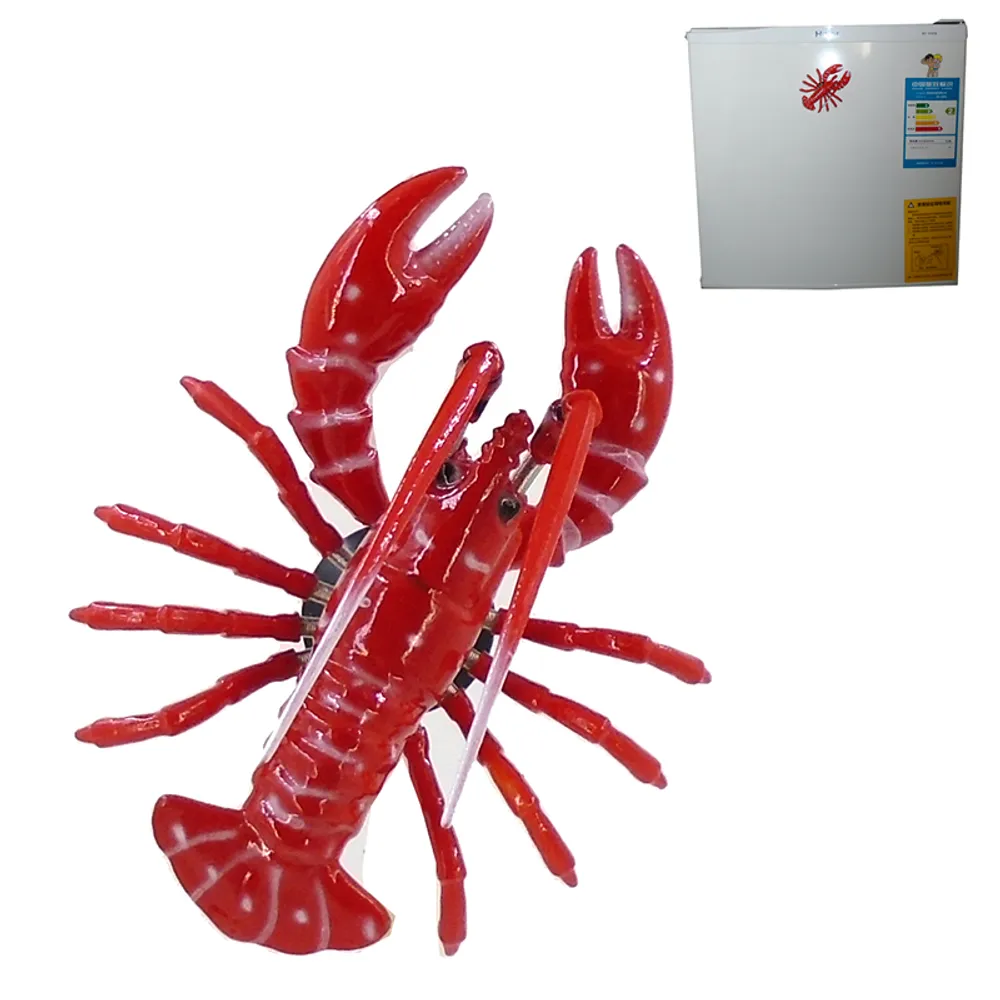 3-3/4" LOBSTER WIGGLE MAGNET