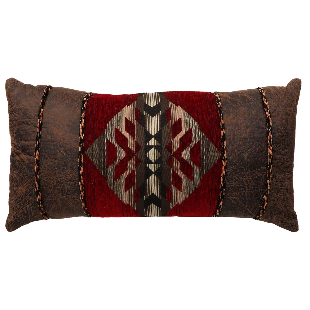 Gallop Claret - Décor Pillow - 14x26