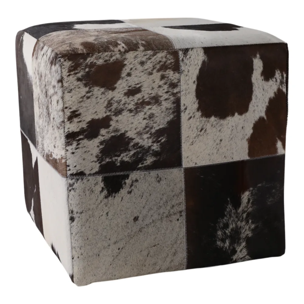SPARROWSTONE WHITE OTTOMAN 19 (IN)