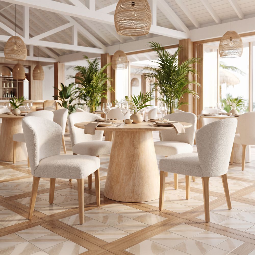 Mondstein Dining Chair Ivory