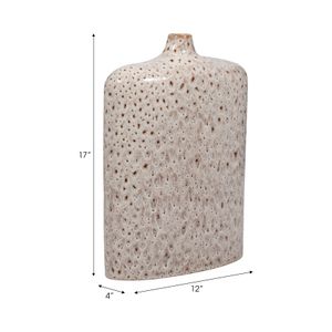 KEATONMILL WHITE VASE 17 (IN) 8