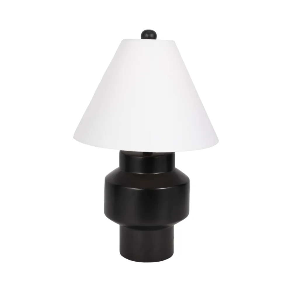 SHAYRUN BLACK LAMP 22 (IN)
