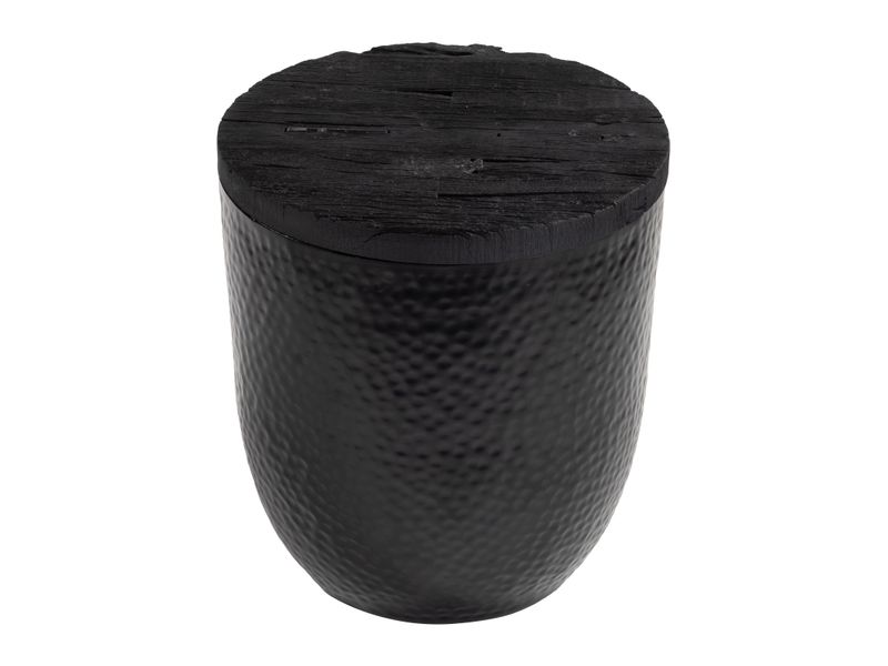 Duskan Storage Side Table Black 4