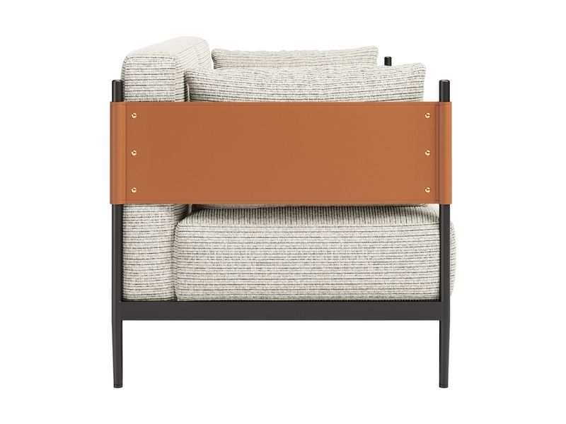 Stirbe Loveseat Gray 3