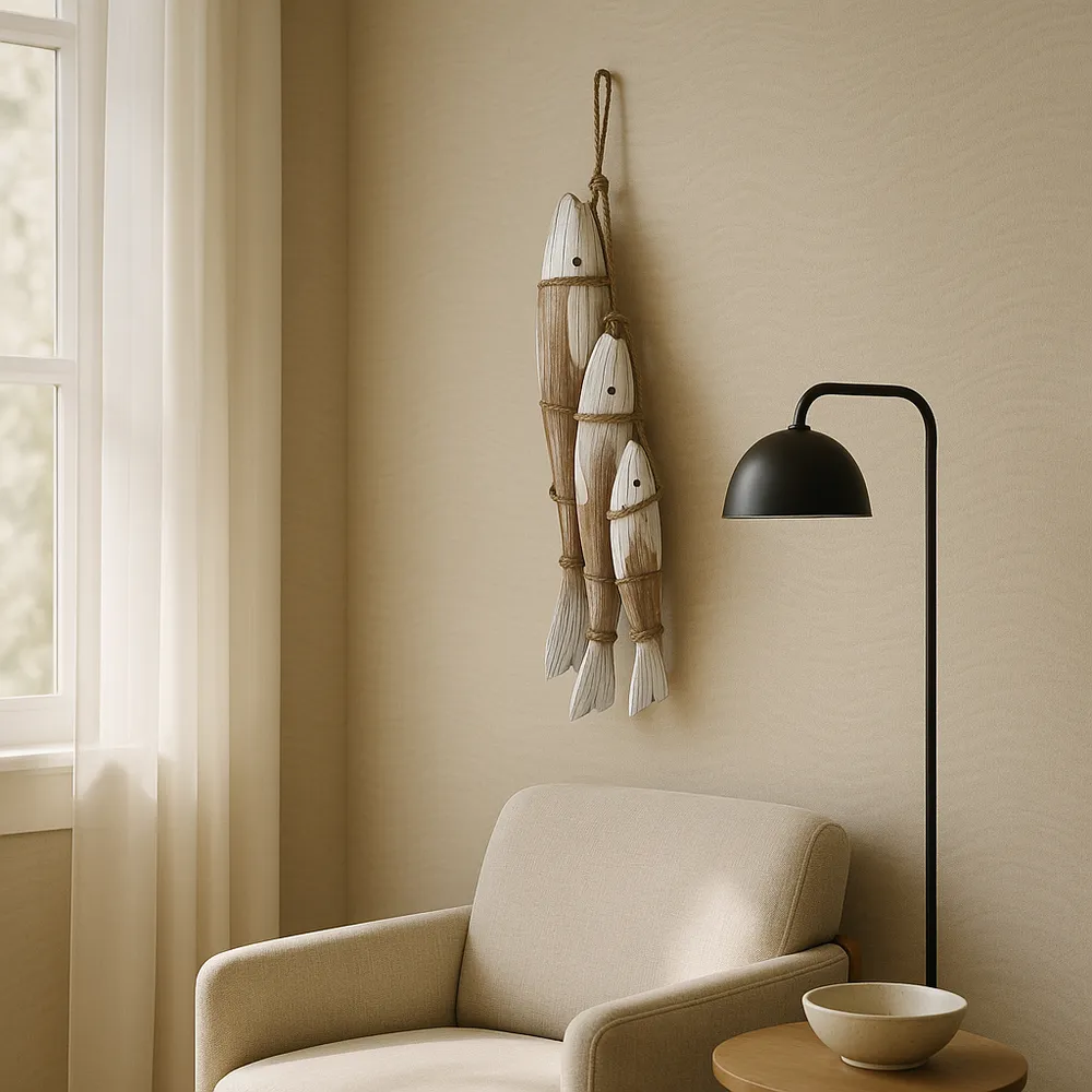 ISLEVALE WHITE DECOR 35 (IN)