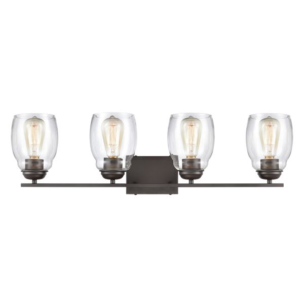 Calistoga 30.5'' Wide 4-Light Vanity Light - Oil Rubbed Bronze