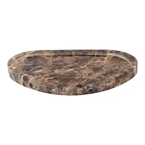 HARDWICKDALE BROWN TRINKET TRAY 1 (IN) 3