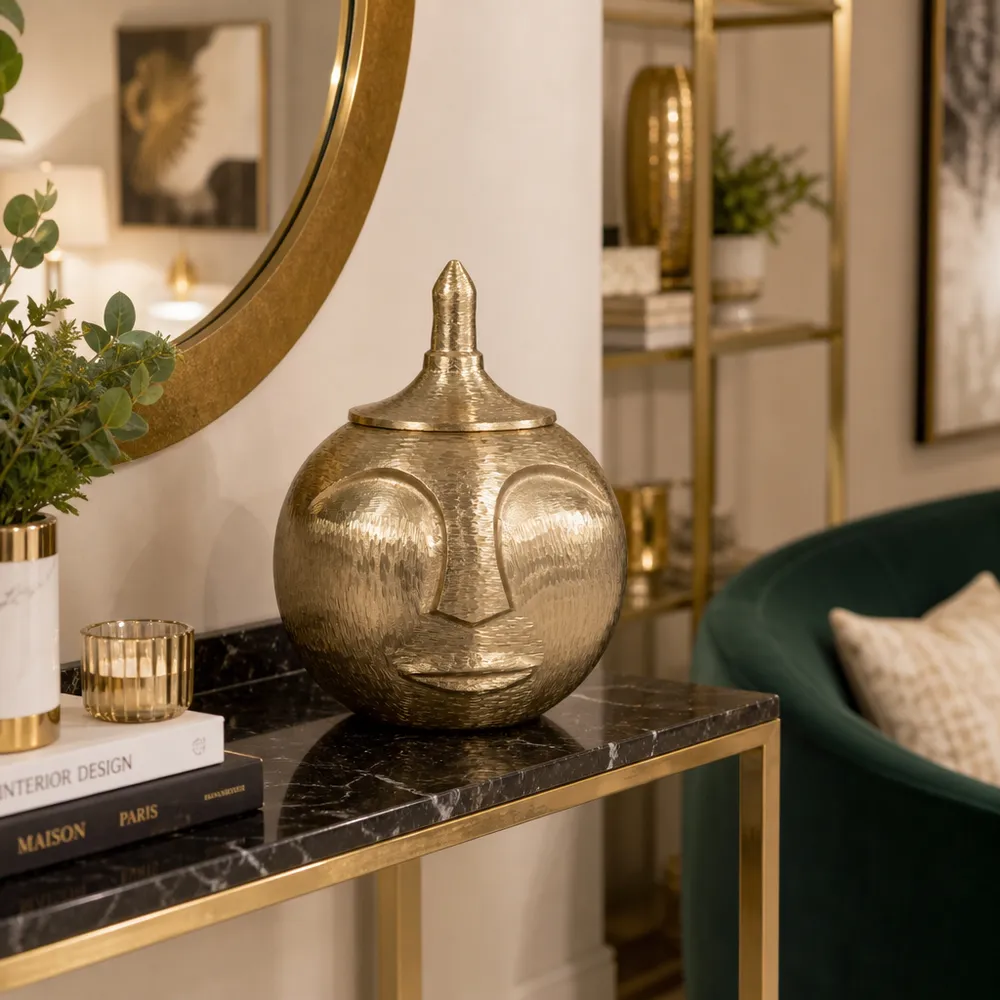 LANEPARK GOLD JAR 13 (IN)