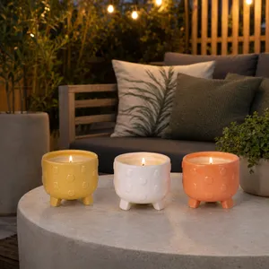 AIDENSHAW SET OF 3 BIG DOT CANDLE 5 (IN) 10