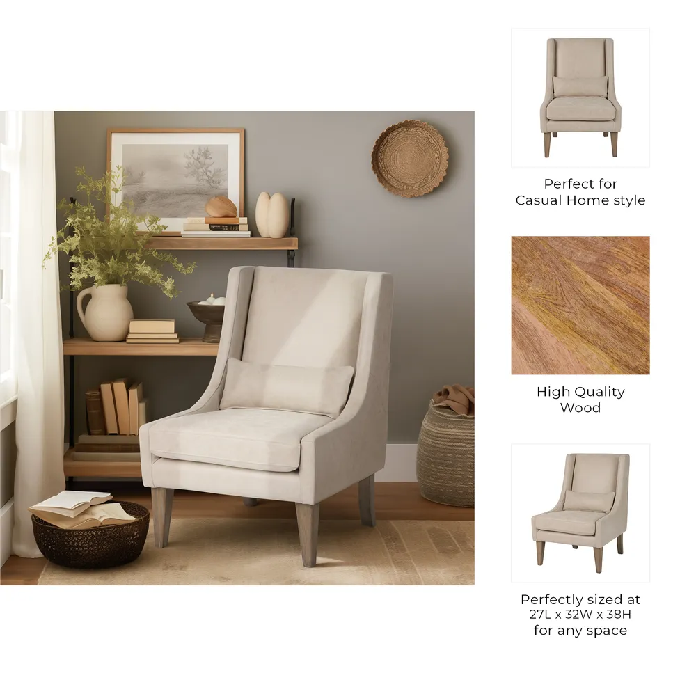 JASPER TAN CHAIR 38 (IN)