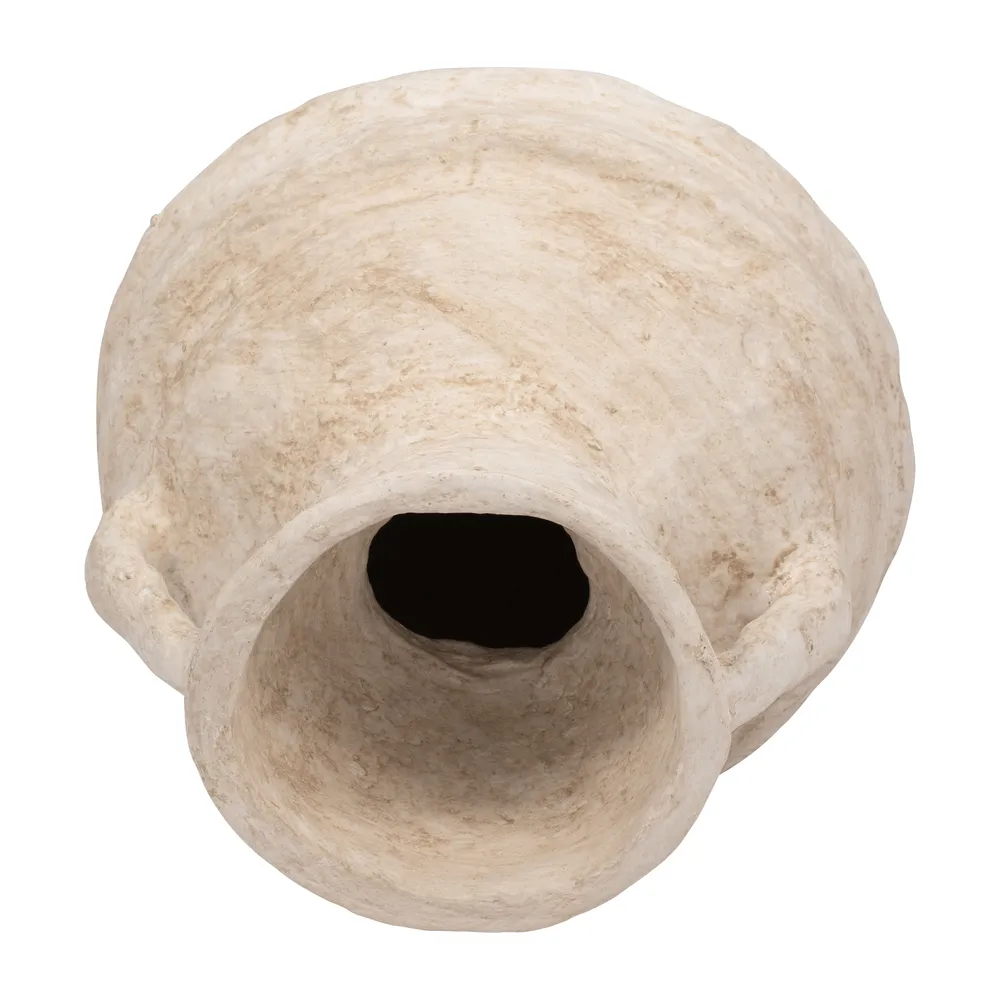 FERRIS WHITE VASE 15 (IN)