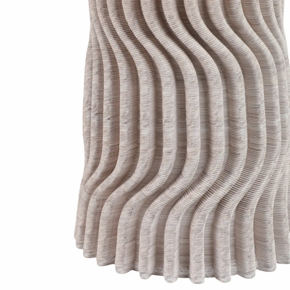 LAKEWORTH TAN VASE 17 (IN)