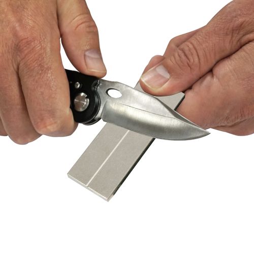AccuSharp Dual Sided Diamond Stone w/Pouch