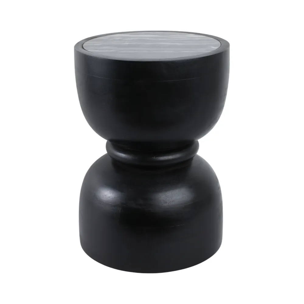 BRYSONBURN BLACK TABLE 18 (IN)