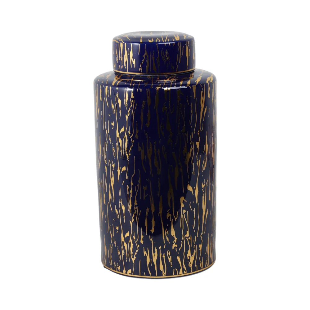 DUFFYSHAW BLUE JAR 16 (IN)