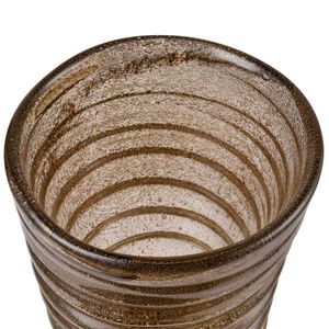 Metcalf Vase - Large Bubbled Brown 3