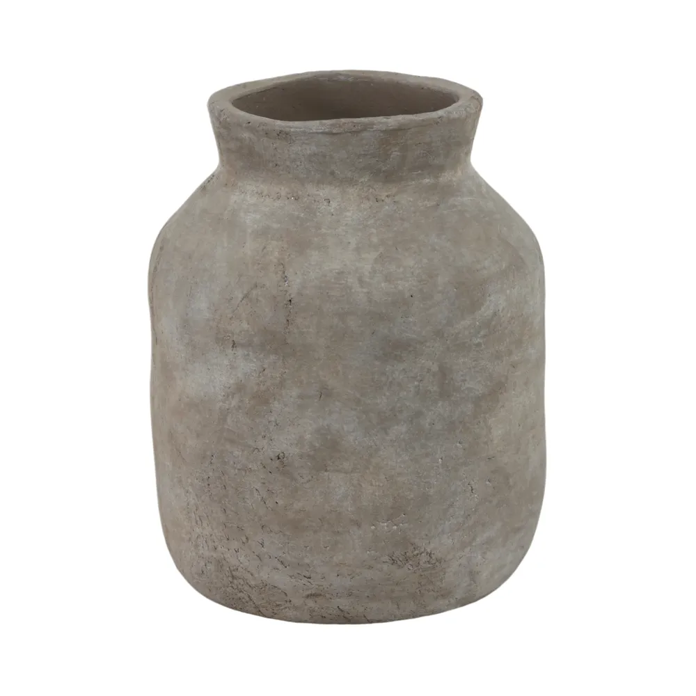 CHILTONLAKE GRAY VASE 12 (IN)