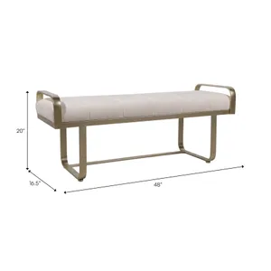 CORWINRUN WHITE BENCH 20 (IN) 10