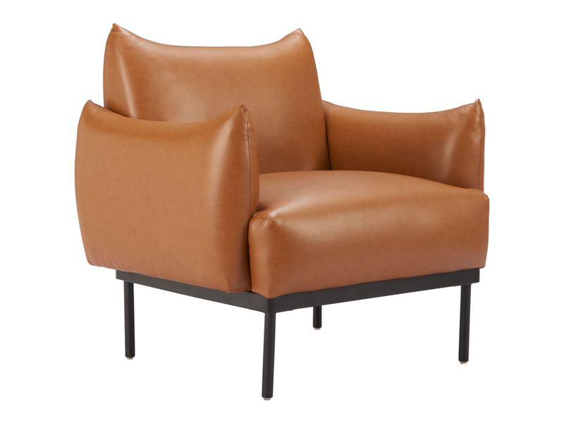 Sekil Accent Chair Brown 7
