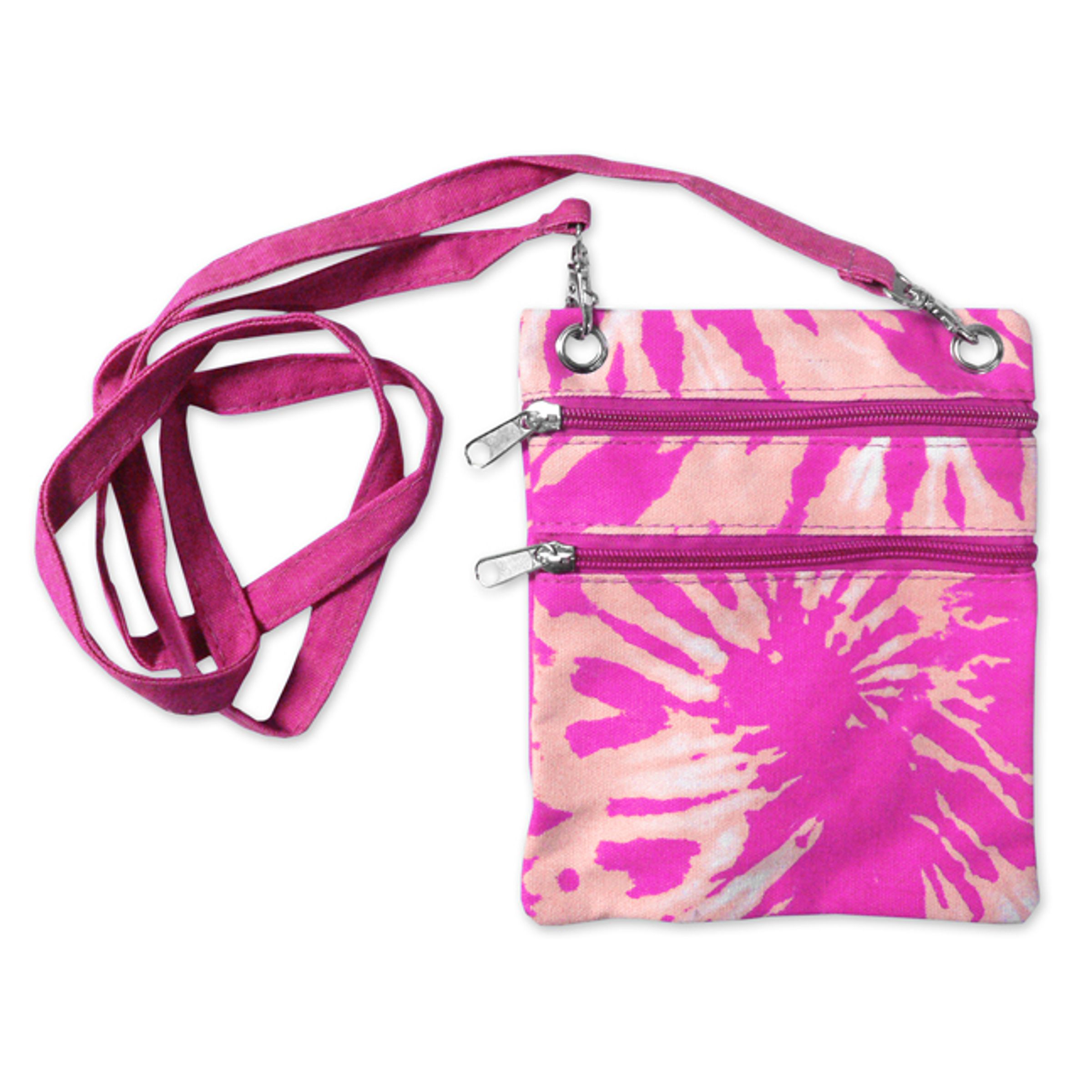 CANVAS HIP BAG - MULTI-COLOR TIE-DYE