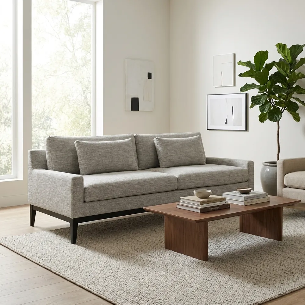 GENTRYCREST BROWN SOFA 90 (IN)