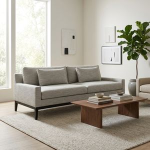 GENTRYCREST BROWN SOFA 90 (IN) 2