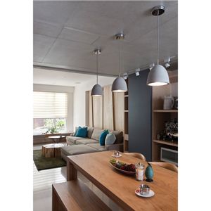 Castle 8'' Wide 1-Light Mini Pendant - Chrome 3