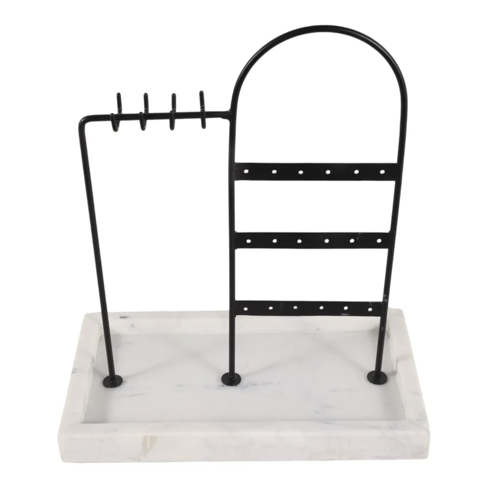 HAXTONWIND WHITE JEWELRY STAND 13 (IN)