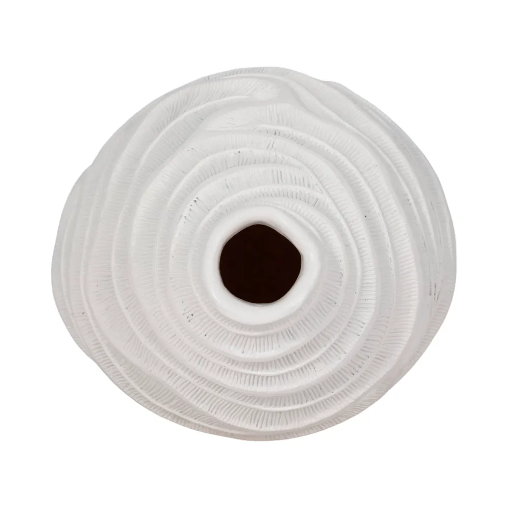 CAMDENSHAW WHITE VASE 14 (IN)