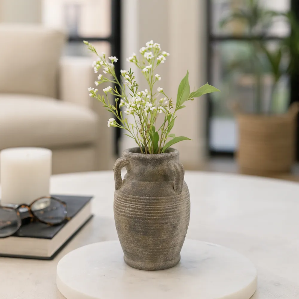 COHENWAY BROWN VASE 8 (IN)